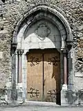 Le portail de l'église.