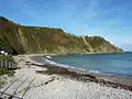 La plage de Cadavedo.