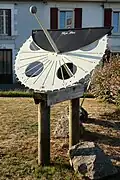 Cadran solaire équatorial.