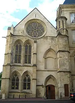 La façade nord.