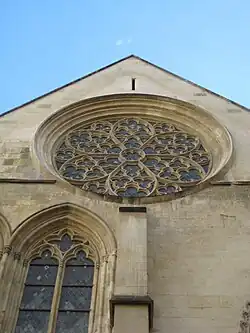 Rosace de la salle des gardes.