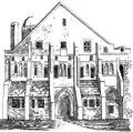 Façade principale au XIXe&nbsp;siècle.