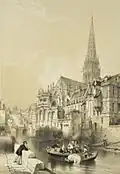Abside de l'église Saint-Pierre de Caen