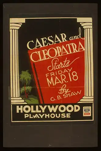 Affiche de 1938.
