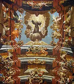 Caetano da Costa Coelho&nbsp;(pt), Glorificação de São Francisco (1732, église du Tiers-Ordre de Saint-François de la Pénitence, Rio de Janeiro).