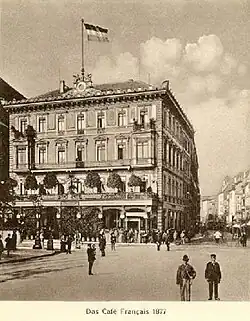 Le Café français en 1877