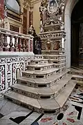 Balustrade du chœur et de l'abside.