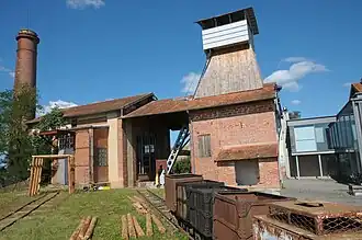 Ancien puits no&nbsp;2, Musée-mine départemental de Cagnac-les-Mines.