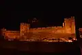 Château de Cahir, Tipperary, la nuit.
