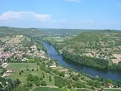 Cajarc dans le sud.