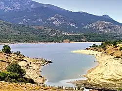 Le lac en août 2005