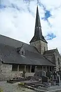 Église de la Trinité : clocher.