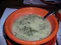 Caldo verde, un des plus célèbres bouillons portugais.