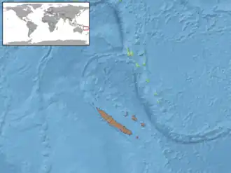 Description de l'image Caledoniscincus austrocaledonicus distribution.png.