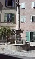 Fontaine placette de la Paix