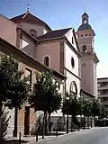 Calle Mayor, église de San Juan Bautista