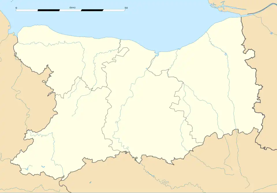 Voir sur la carte administrative du Calvados