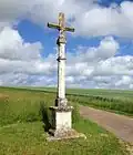 Le calvaire des Roches à l'entrée du hameau.