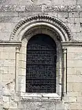 Fenêtre haute de la nef.