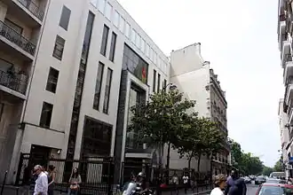 Vue de la mission diplomatique