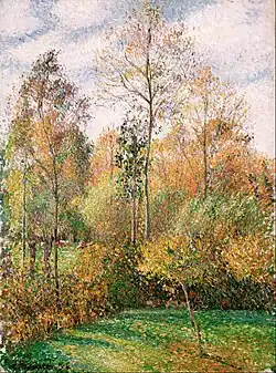Automne, Peupliers, Eragny (1994)