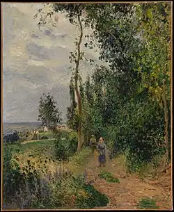 Côte des Grouettes, près de Pontoise, 1878Metropolitan Museum, New York