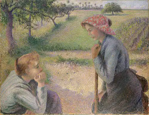 Deux jeunes paysannes, 1891-1892Metropolitan Museum, New York