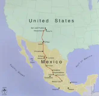 Camino Real de Tierra Adentro.