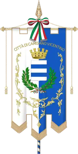 Drapeau de Camisano Vicentino