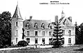Le château de la Touche-Larcher vers 1925 (carte postale).