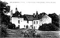 La Touche-Larcher au début du XXe&nbsp;siècle vu de l'arrière (manoir du XVIe&nbsp;siècle).