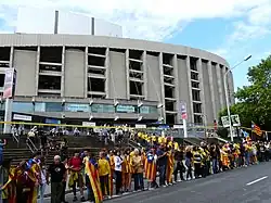 Tronçon 724, au Camp Nou
