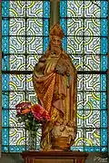 Statue de saint Nicolas.