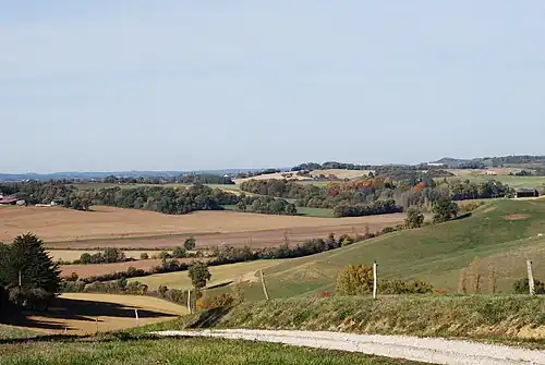 Lupiac, dans le centre-ouest