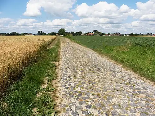 Camphin-en-Pevèle Pavé de la Justice.