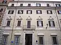 Façade du palais Capizucchi.
