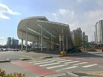 bouche n°2 de la station, en 2015.