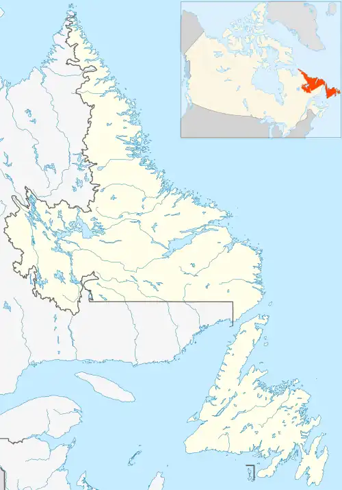 Voir sur la carte administrative de Terre-Neuve-et-Labrador