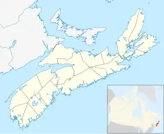 voir sur la carte de Nouvelle-Écosse