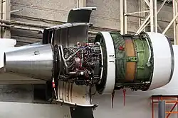 Vue du moteur.