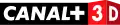 Logo de Canal+ 3D du 17 novembre 2010 au 5 avril 2013