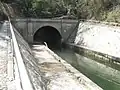 Le tunnel Saint-Léonard (entrée nord).