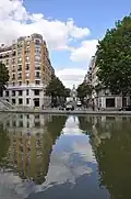 Vue du canal Saint-Martin.