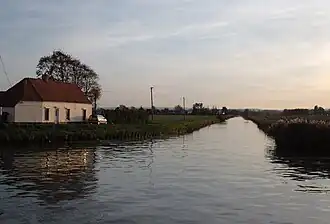 Le canal d'Audruicq.