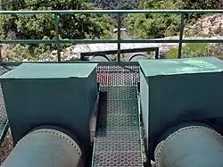 Conduite forcée des « Bassins » (976 marches de dénivelé + un toboggan).