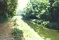 Le bief de partage à Montchanin(tranchée de Longpendu)
