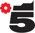Logo de Canale 5 du 7 juillet 1986 au 22 mai 2001