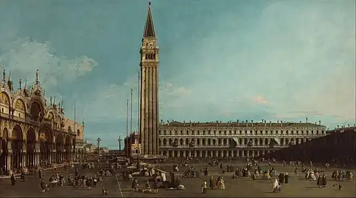 La place Saint-Marc, 1742-1746Galerie d'art de Nouvelle-Galles du Sud
