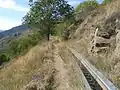 Le canal de Canaveilles en amont de Llar.