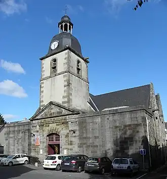 L'ancienne église Saint-Méen de Cancale (Ille-et-Vilaine).